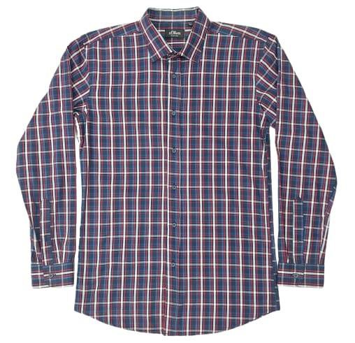 Micro-check shirt