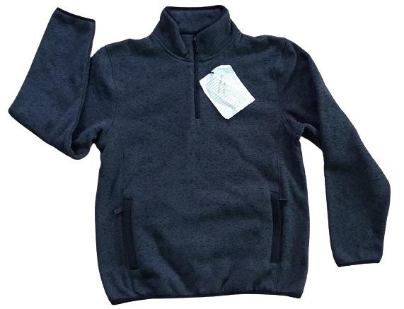 Half-zip fleece pullover